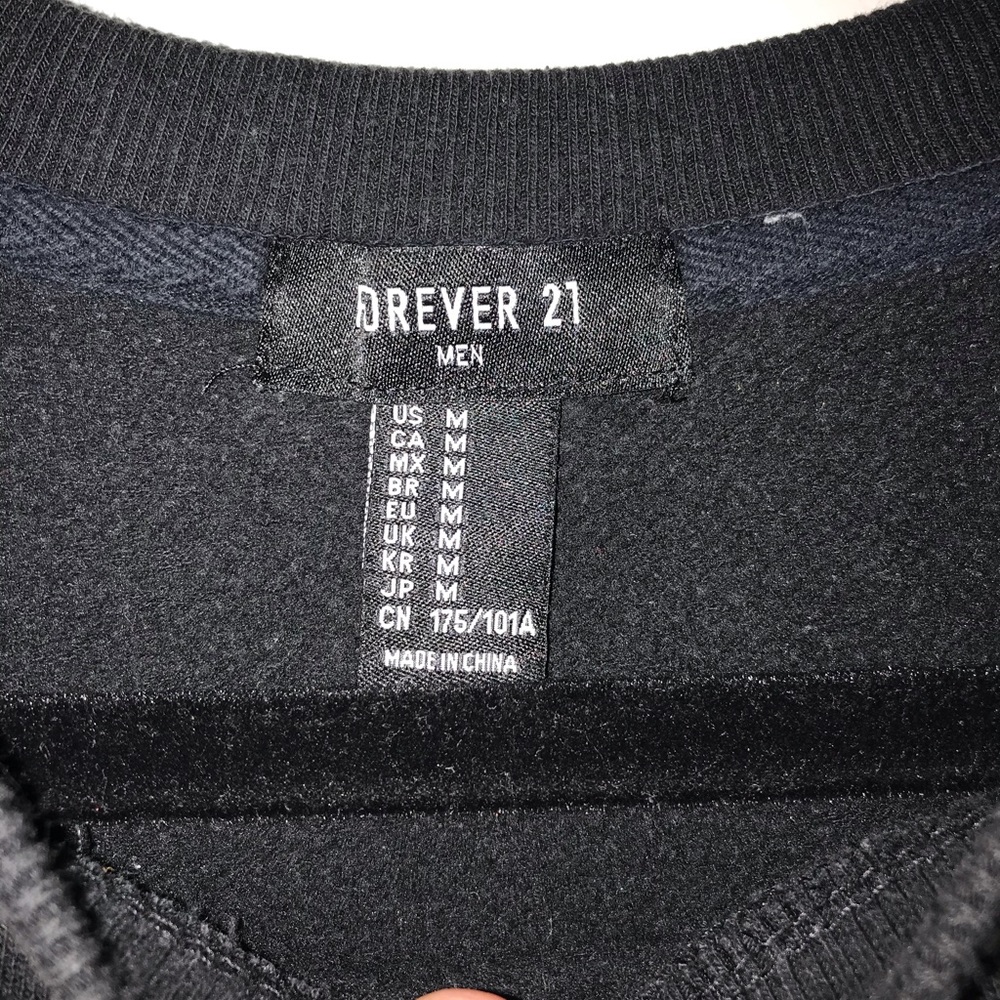 Black/camo sweater - Picture 2 of 3